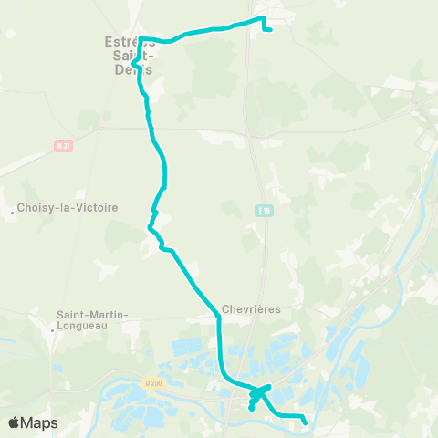 Hoplà Rémy - Longueil-Ste-Marie map