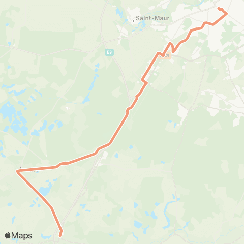 Horizon Lothiers / Luant / Voltaire map