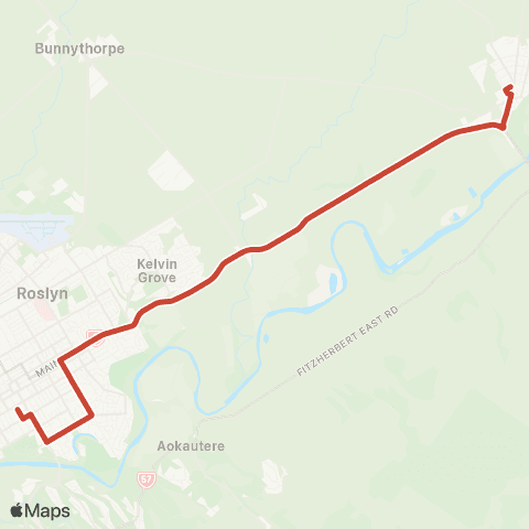 Horizons Regional Council Ashhurst-PNGHS & PNINS map