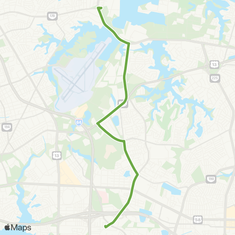 HRT Northampton Blvd map