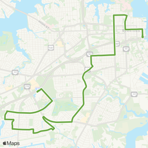 HRT Academy Park map