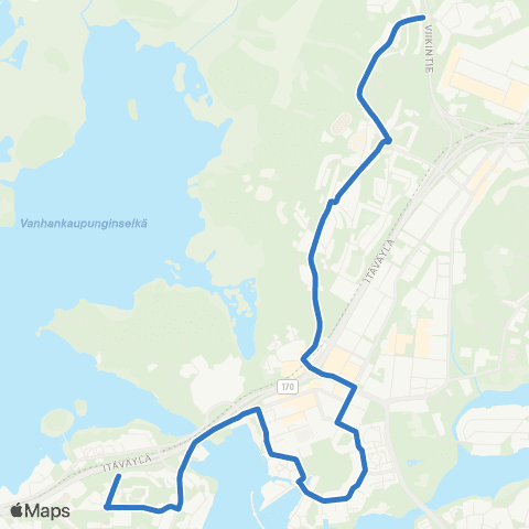 HSL Kulosaari-Herttoniemi(M)-Länsi-Herttoniemi map