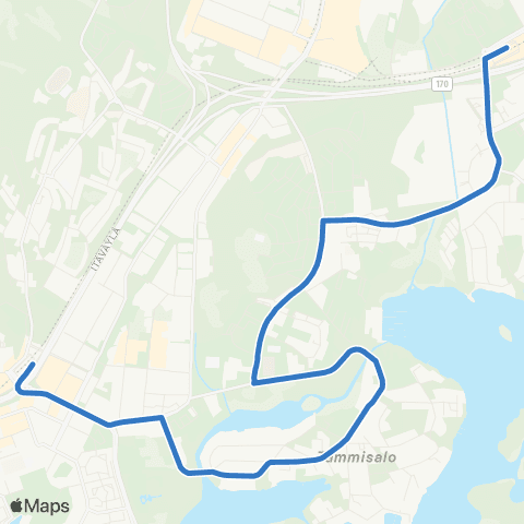 HSL Herttoniemi(M)-Roihuvuori-Itäkeskus(M) map
