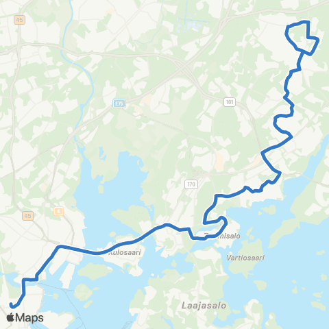 HSL Itäkeskus(M)-Mellunmäki(M)-Kontula(M)-Keinutie map