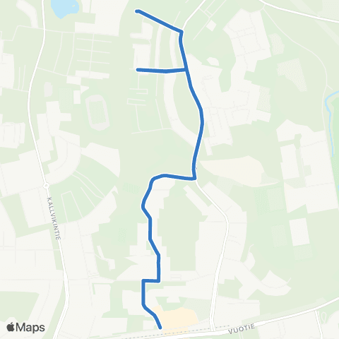 HSL Vuosaari(M)-Isonvillasaarentie map