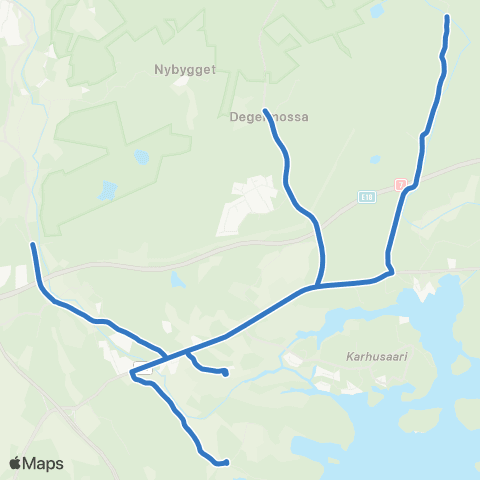 HSL Rapuojantie-Östersundom-Puroniitty map
