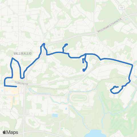 HSL Leppävaara-Mäkkylä-Pitäjänmäki - Pajamäki map