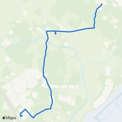 HSL Kivistö-Koivupää-Katriinan sairaala-Kesäkylä map