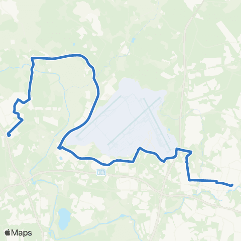 HSL Tikkurila-Aviapolis-Seutula-Kivistö map