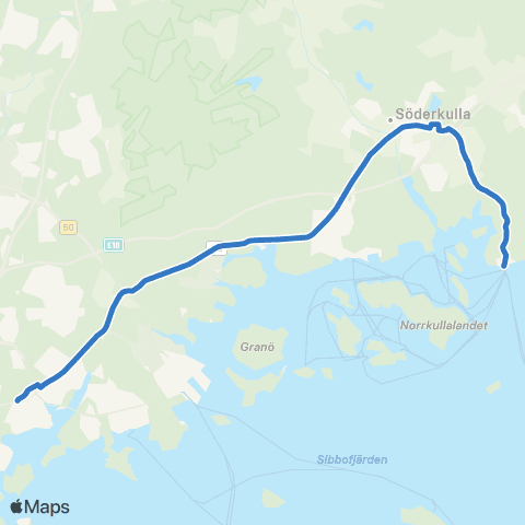 HSL Itäkeskus–Söderkulla–Kalkkiranta map