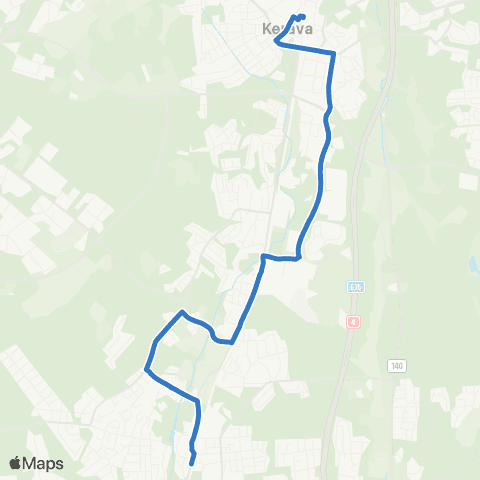 HSL Korso-Alikerava-Keravan asema map