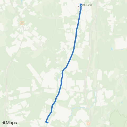 HSL Koivukylä - Kerava map