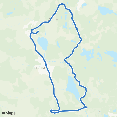 HSL Kuntakeskus-Västerby-Karskog-Kuntakeskus map