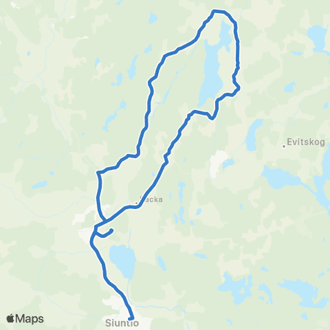 HSL Kuntakeskus-Siuntion kk.-Järvinummi-Kuntakeskus map