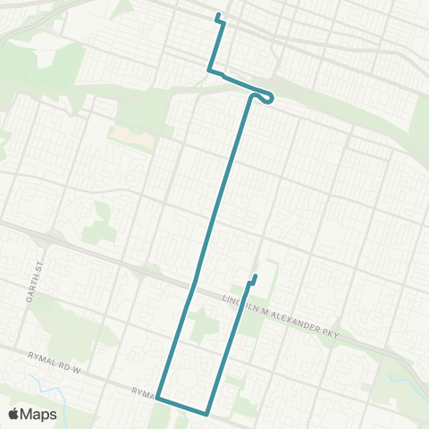 HSR Upper Wellington map