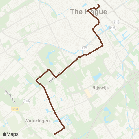 HTM Wateringen - CS map