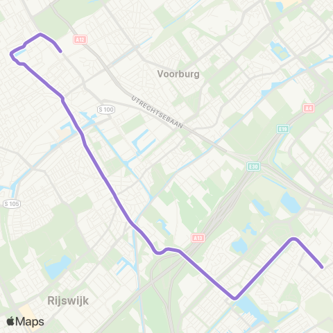 HTM Nootdorp - Kalvermarkt map