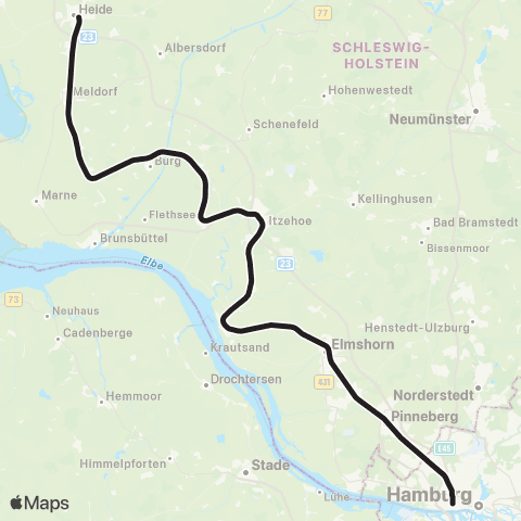HVV  map