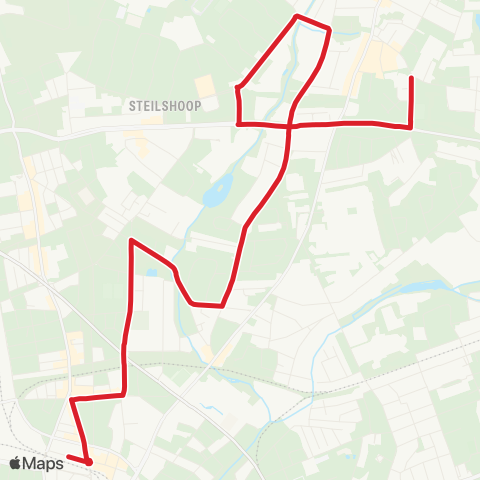 StadtBus/RegionalBus (Hamburg) Barmbek > Owiesenstraße > Bramfeld (Heukoppel) map
