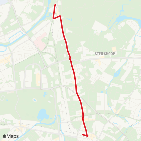 HVV MetroBus Barmbek > Im Grünen Grunde map