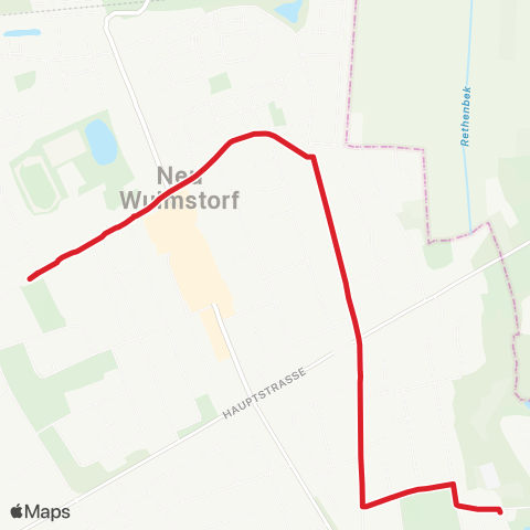 StadtBus/RegionalBus (Hamburg) S Neu Wulmstorf - Freibad map