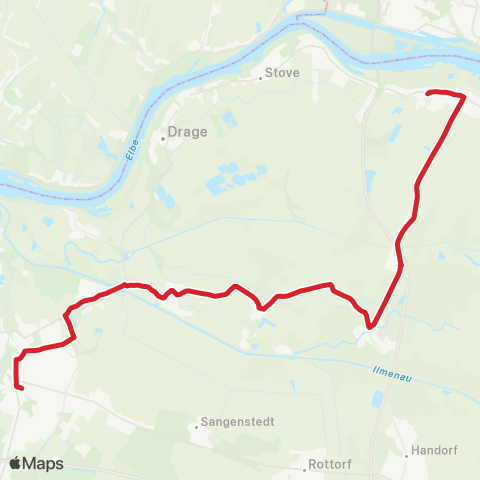 StadtBus/RegionalBus (Umland) Winsen - Laßrönne - Oldershausen - Niedermarschacht map