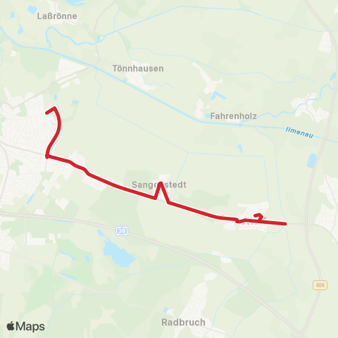 StadtBus/RegionalBus (Umland) Rottorf - Borstel - Winsen - Roydorf map