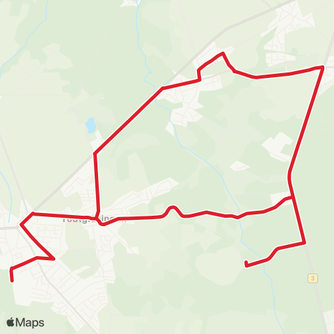 StadtBus/RegionalBus (Umland) Drestedt - Kakenstorf - Todtglüsingen - Tostedt map