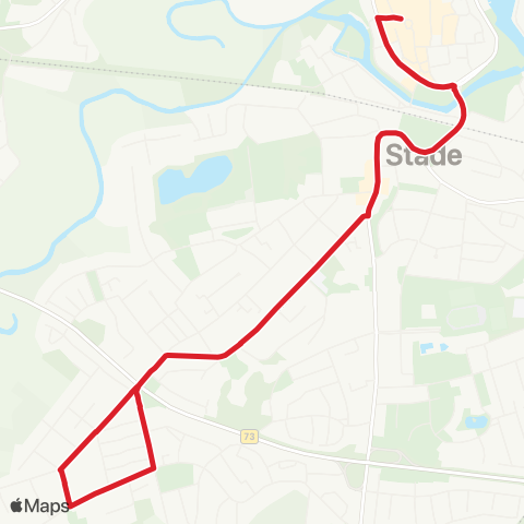 StadtBus/RegionalBus (Umland) Pferdemarkt - Thuner Straße - Klein Thun Und Zurück map