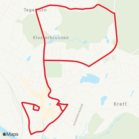 StadtBus/RegionalBus (Umland) Zob > Berufsbildungszentrum Rbz > Zob map