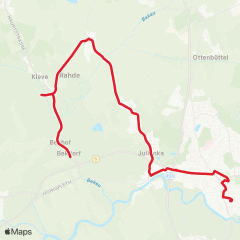 StadtBus/RegionalBus (Umland)  map