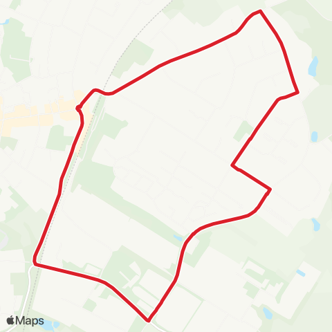 StadtBus/RegionalBus (Umland) Bf. Bargteheide > Struhbarg > Bf. Bargteheide map