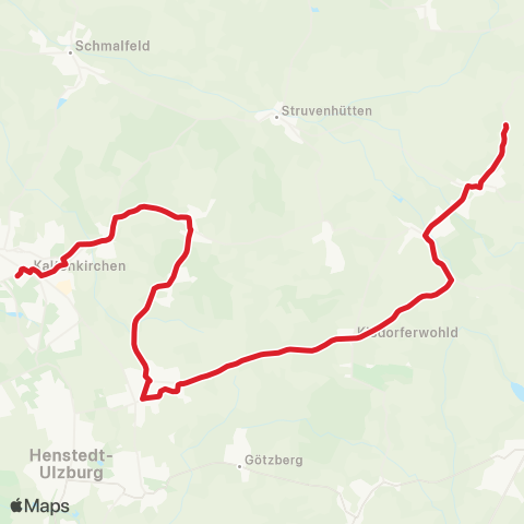 StadtBus/RegionalBus (Umland) Flexibus Kaltenkirchen map