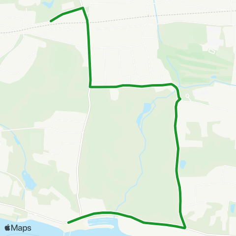 HVV XpressBus Teufelsbrück (Fähre) > Klein Flottbek map
