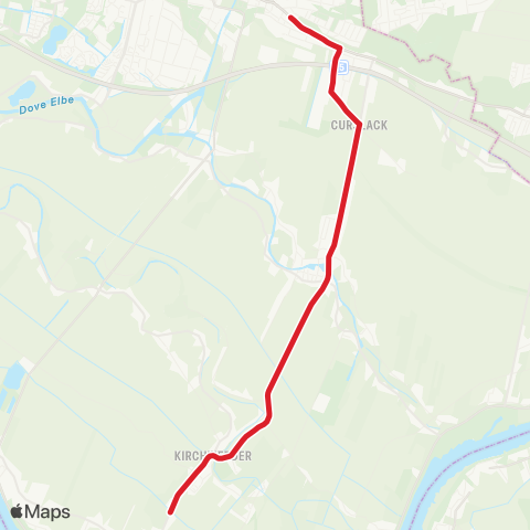 StadtBus/RegionalBus (Hamburg) Bergedorf, Kirchhofsweg > Neuengamme > Kirchwerder, Teufelsort map