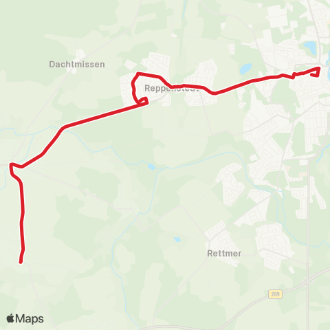 StadtBus/RegionalBus (Umland)  map