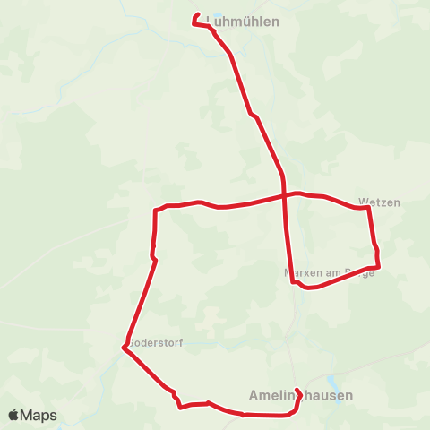 StadtBus/RegionalBus (Umland)  map