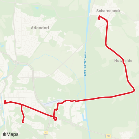 StadtBus/RegionalBus (Umland)  map