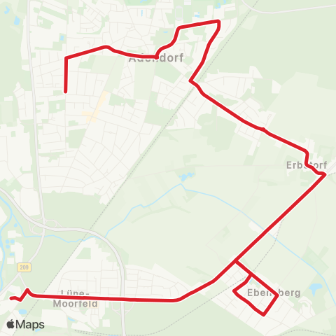 StadtBus/RegionalBus (Umland)  map