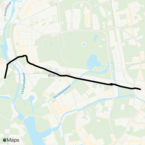 NachtBus Kellinghusenstraße > Winterhuder Marktplatz > Barmbek map