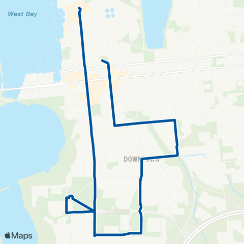 Intercity Transit Capitol Campus map