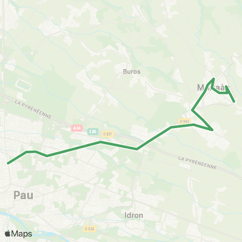 Idélis - Scolaris  map
