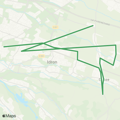Idélis - Scolaris  map