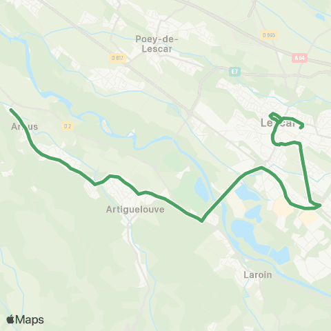 Idélis - Scolaris  map