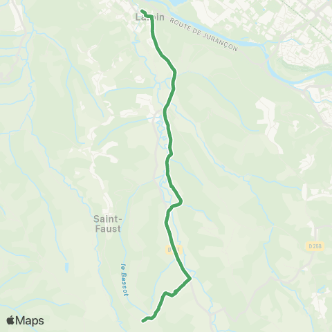 Idélis - Scolaris  map
