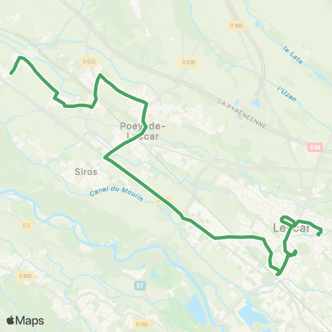 Idélis - Scolaris  map