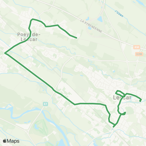 Idélis - Scolaris  map