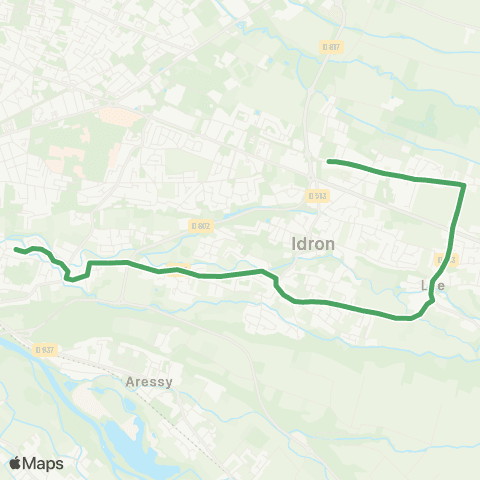 Idélis - Scolaris  map