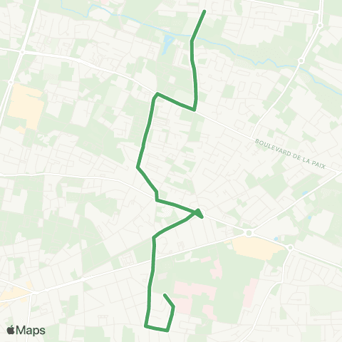 Idélis - Scolaris  map