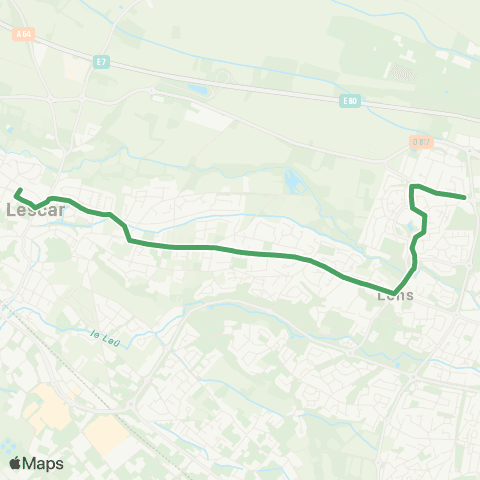 Idélis - Scolaris  map